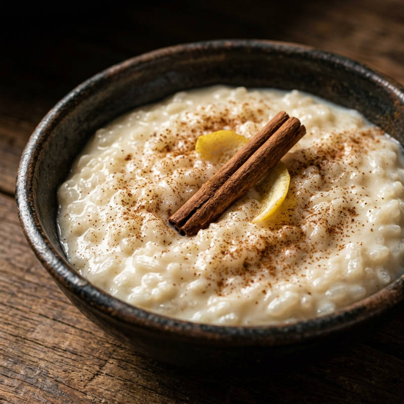 Arroz doce cremoso