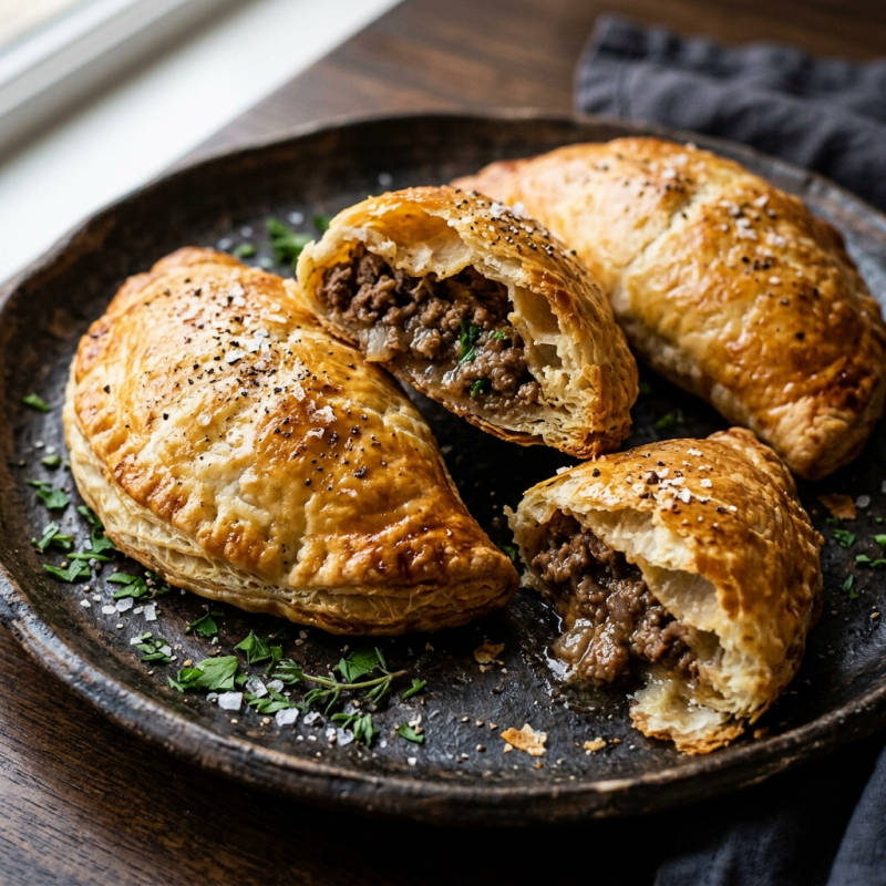 Pastel de forno de carne