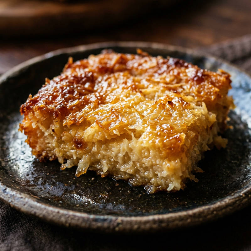 Cocada de forno