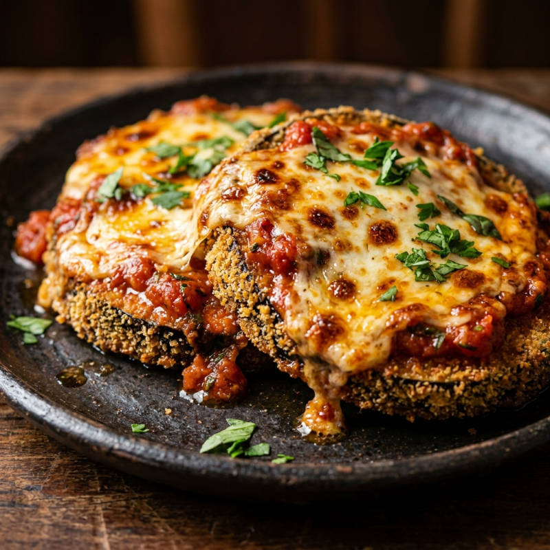 Berinjela à parmegiana