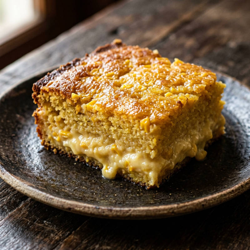 Bolo de milho verde cremoso