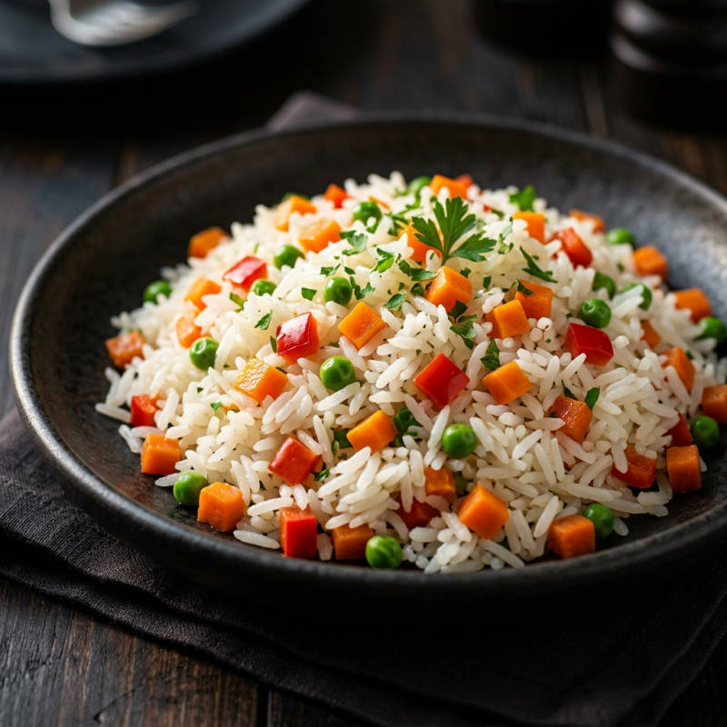 Arroz à grega simples