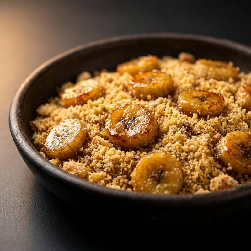 Farofa de banana