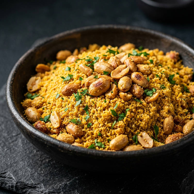 Farofa de castanha