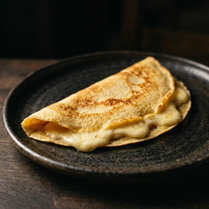 Crepioca de queijo