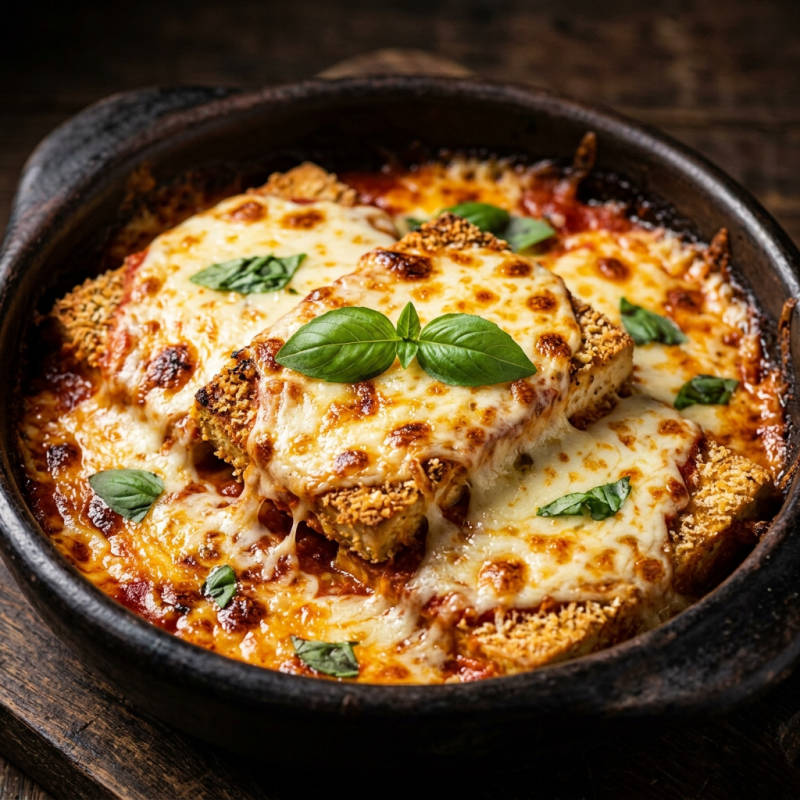 Tofu à parmegiana