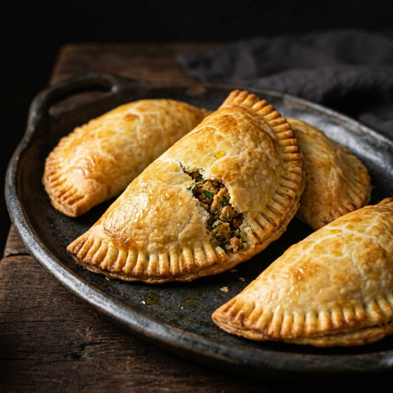 Pastel de forno de soja