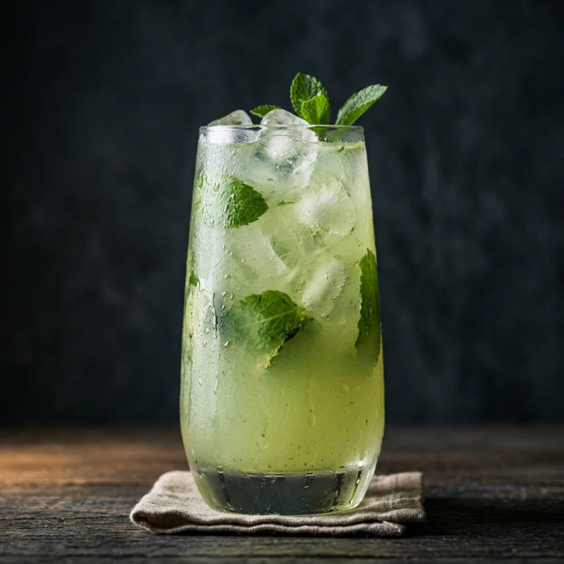 Limonada com hortelã