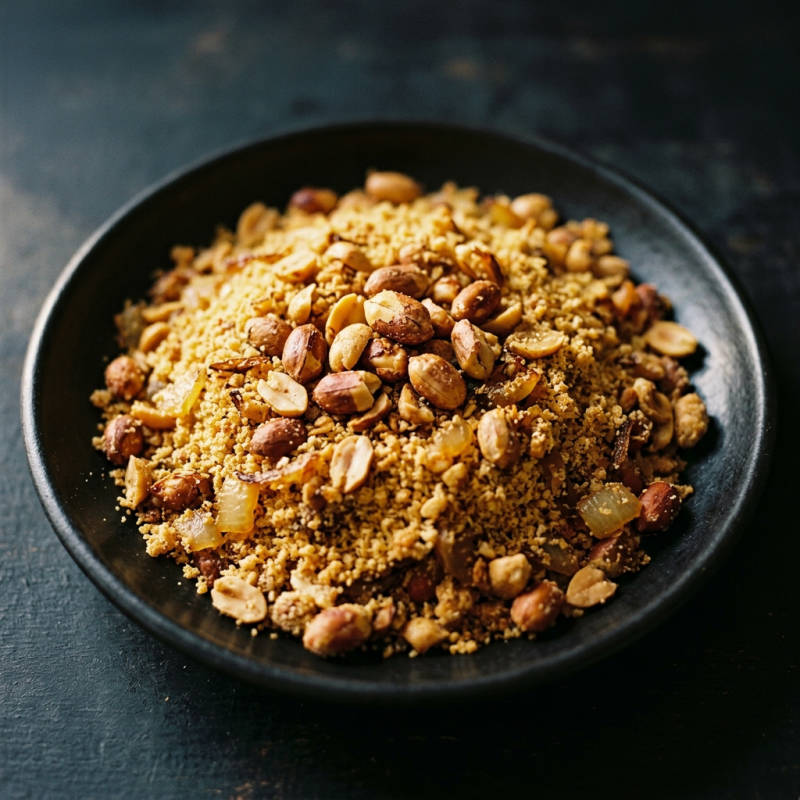 Farofa de amendoim