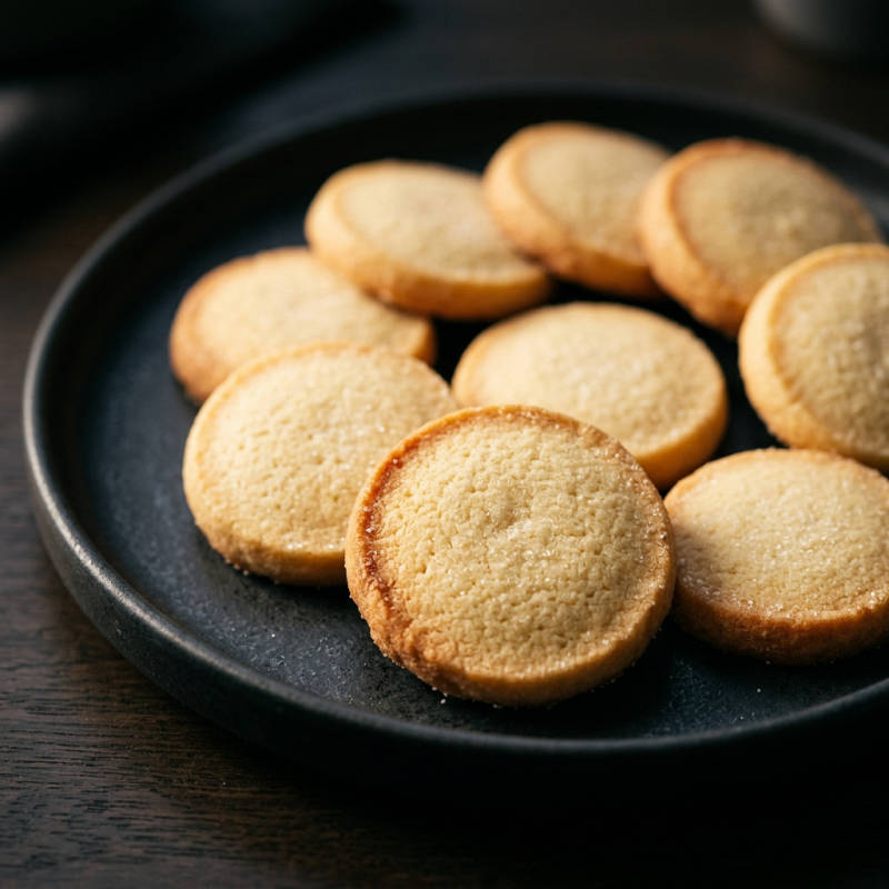 Biscoito amanteigado simples
