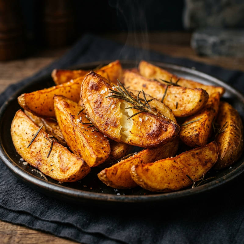 Batata rústica na airfryer