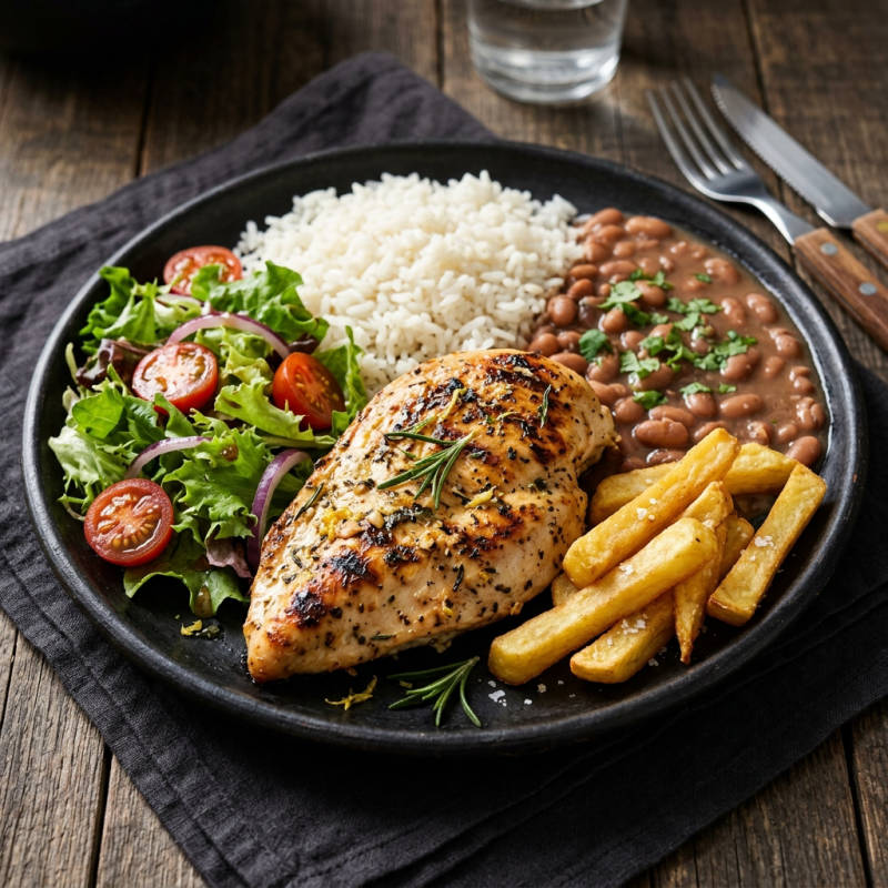 PF - Frango grelhado com limão e alecrim